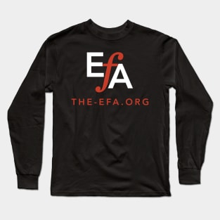 EFA Logo with URL Long Sleeve T-Shirt